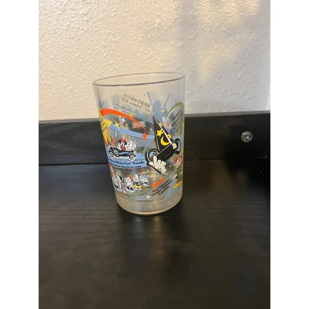 Disney Collectible 100th Anniversary Mcdonalds Glass Cup